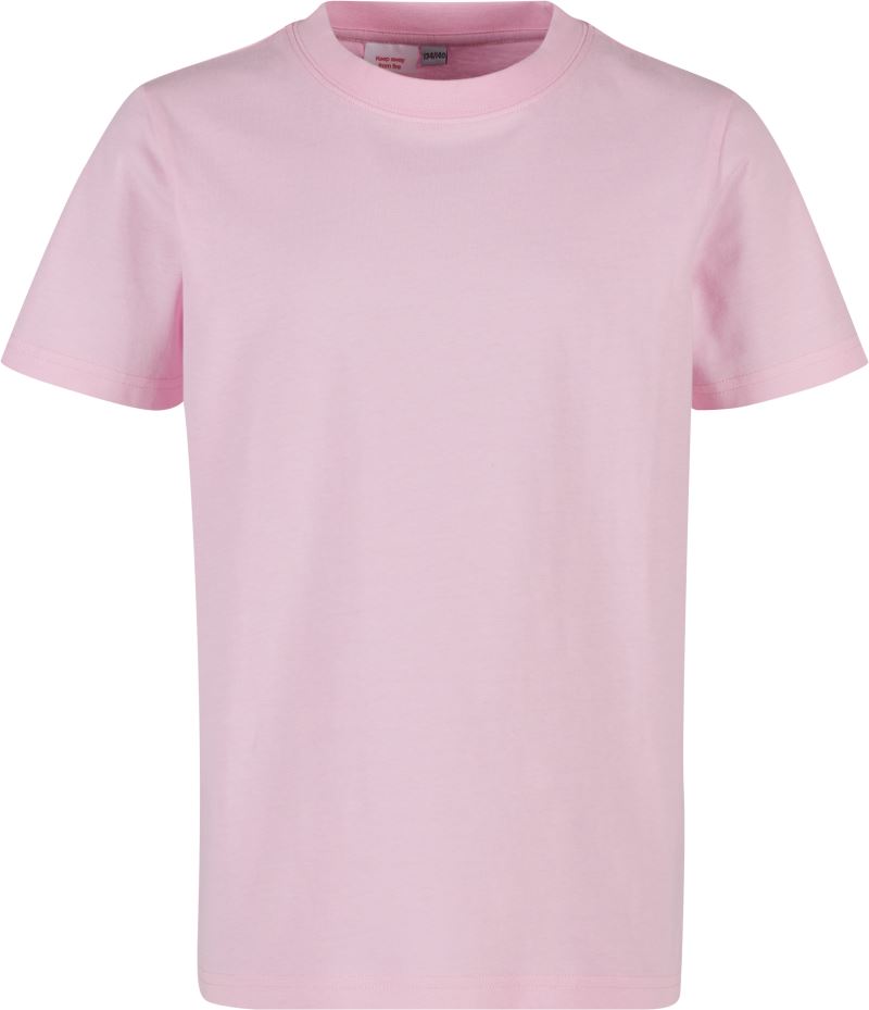 Levně Dětské tričko z těžké bavlny - soft pink