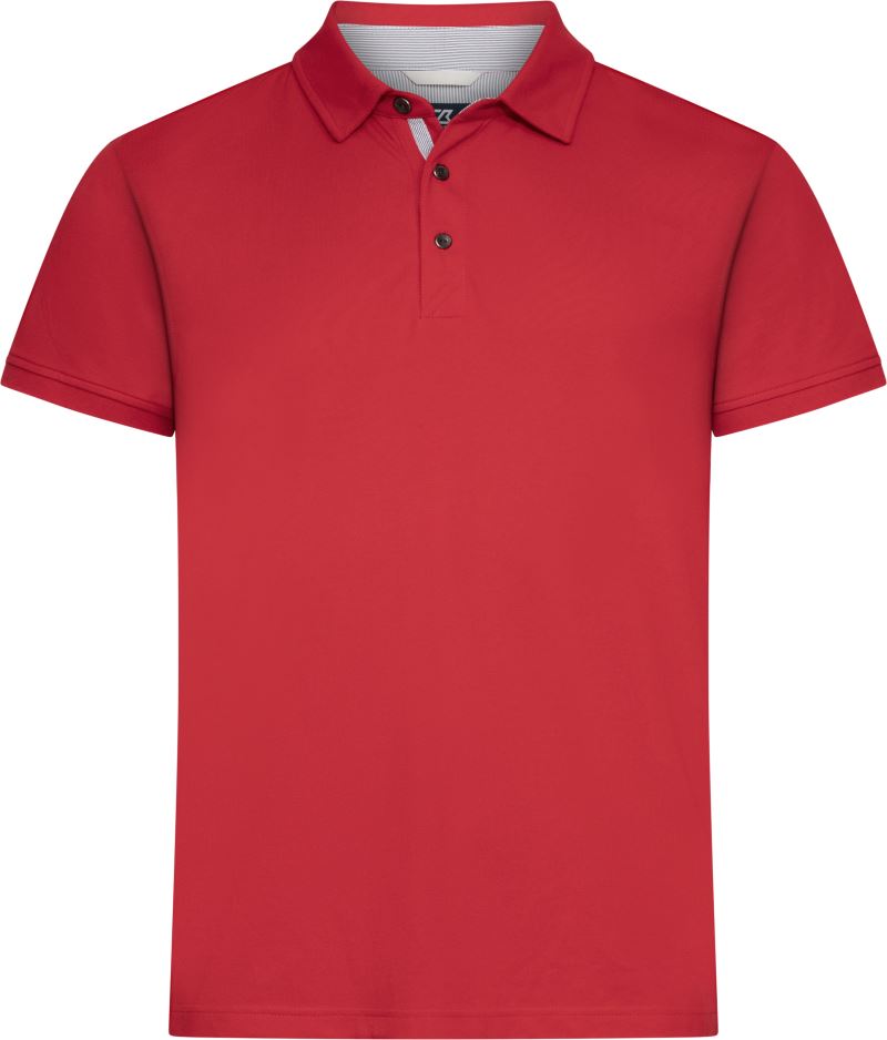 Levně Pánské piqué polo "Advantage Premium" - red