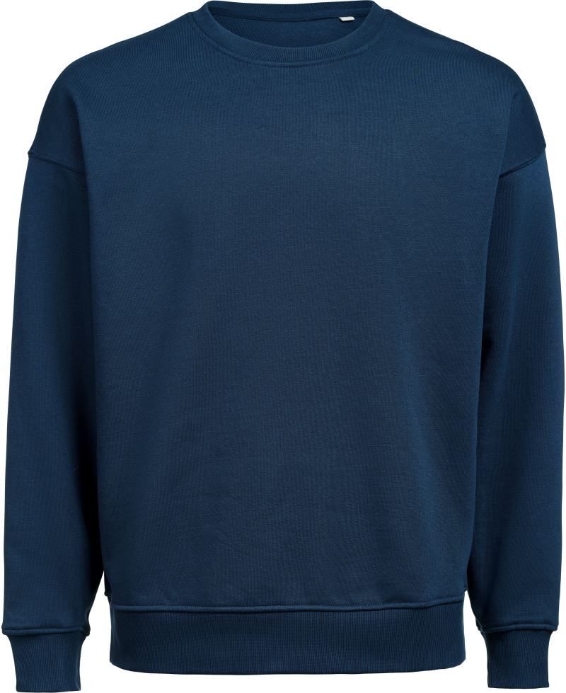 Levně Těžká unisex mikina "Loose Fit" - navy