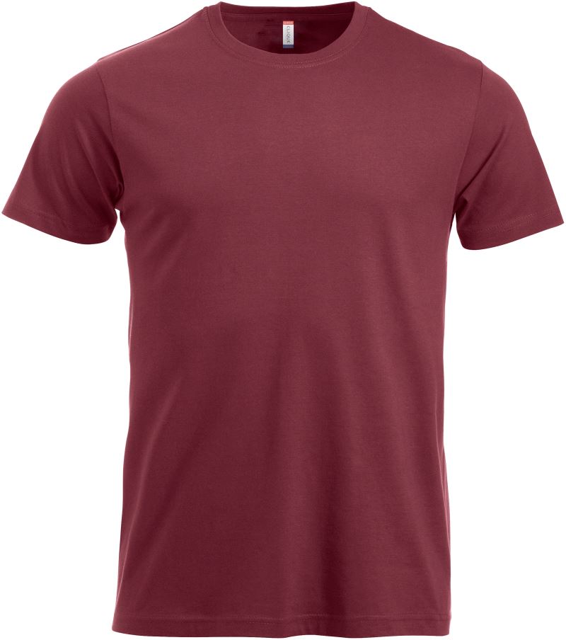 Levně Pánské tričko - burgundy
