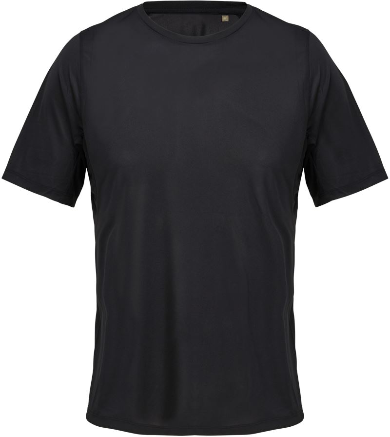 Levně Unisex interlock sportovní tričko - black