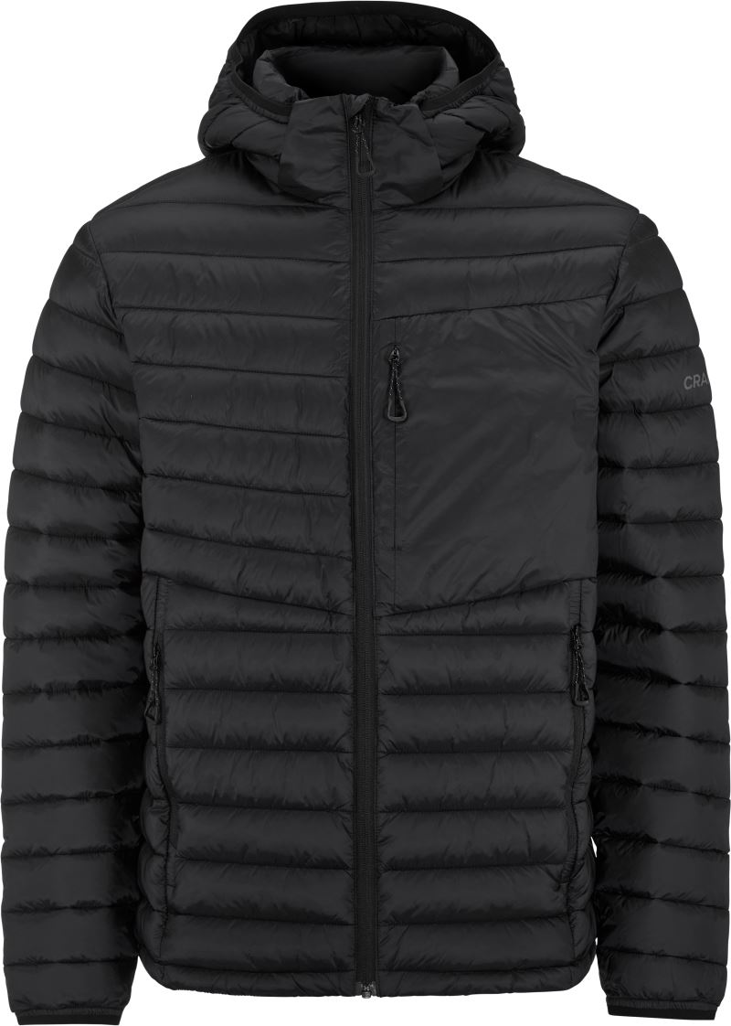 Levně Pánská prošívaná bunda - black