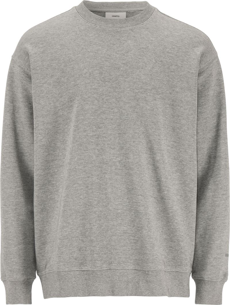 Levně Pánská těžká mikina - grey melange