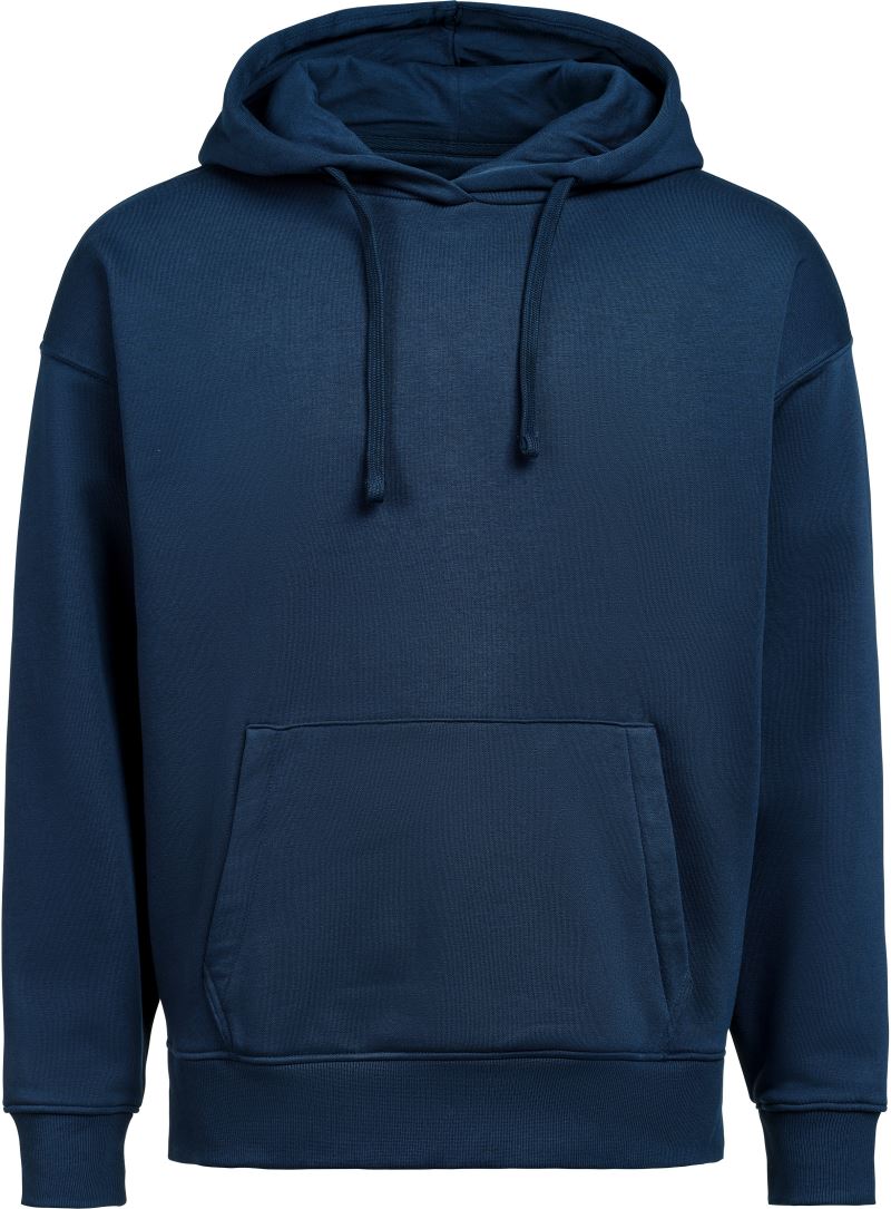 Levně Unisex mikina s kapucí "Loose Fit" - navy