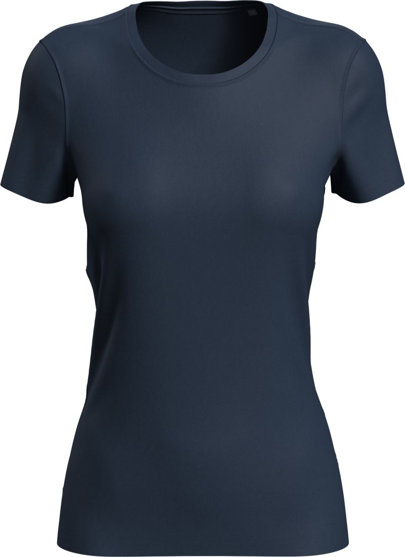 Levně Dámské sportovní tričko Interlock - blue midnight