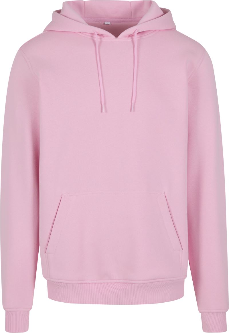 Levně Mikina s kapucí z těžké bavlny - soft pink