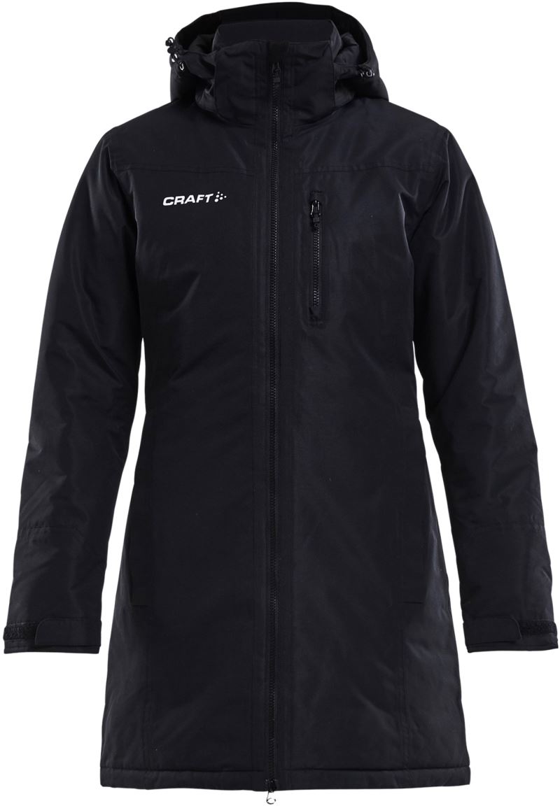 Levně Dámská zateplená parka - black