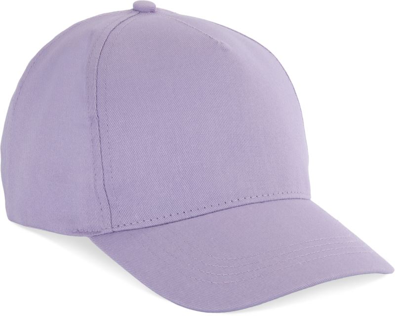 Levně 5 panelová kšiltovka - light violet