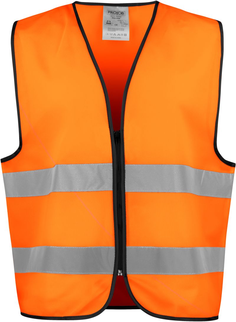 Levně Bezpečnostní vesta - orange/black