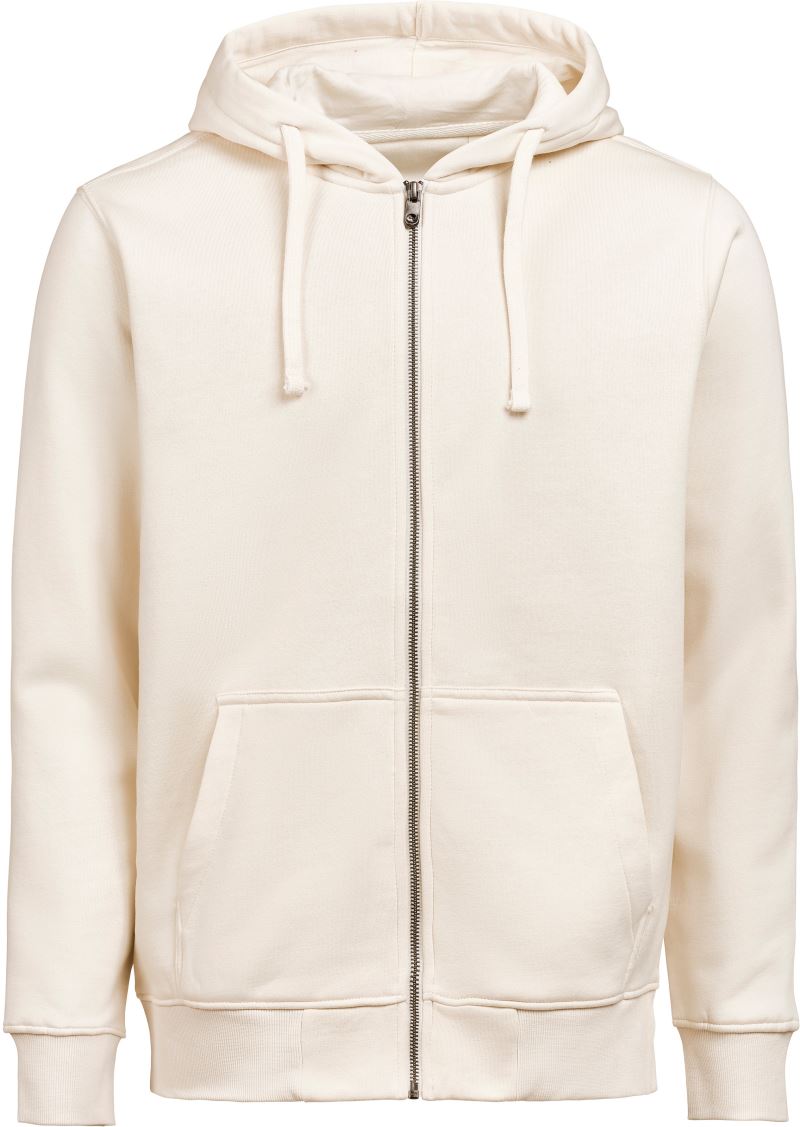Levně Unisex mikina s kapucí z těžké bavlny - birch