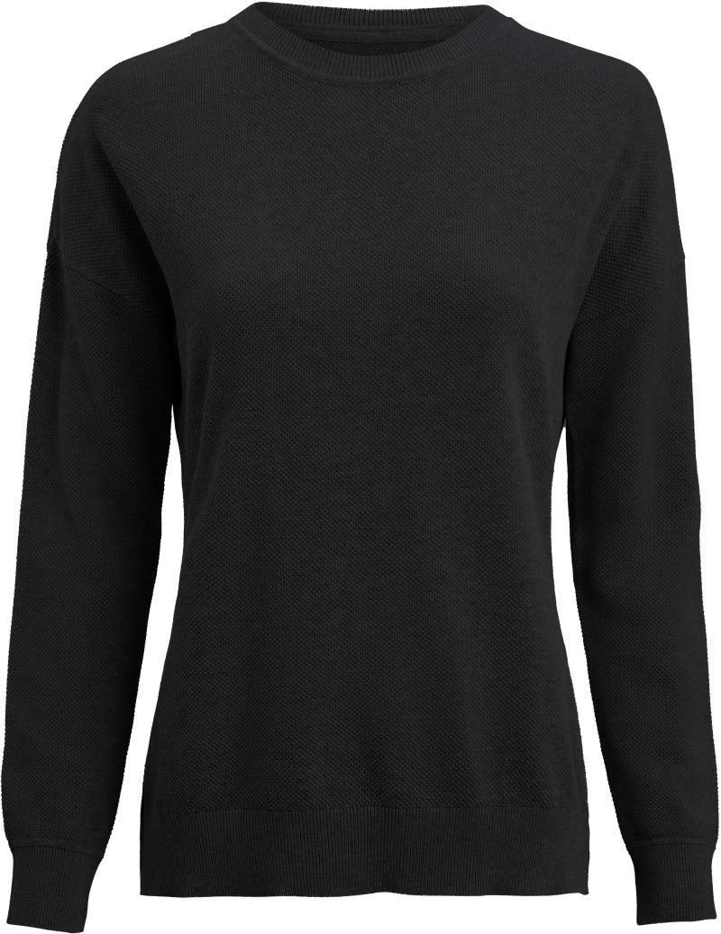 Levně Dámský pletený svetr "Casual" - black