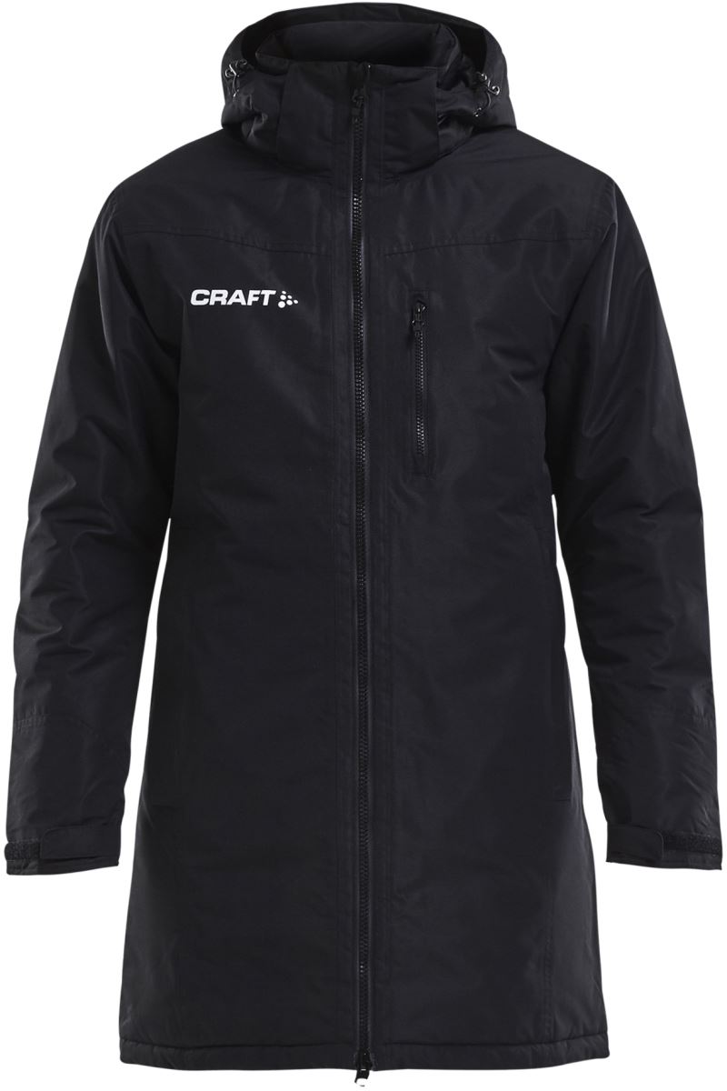 Levně Pánská zateplená parka - black