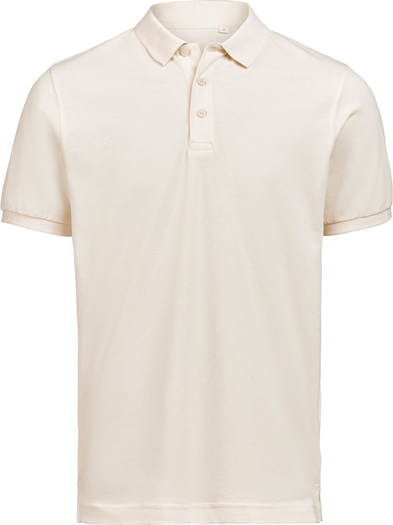 Levně Unisex piqué polo z těžké bavlny - birch