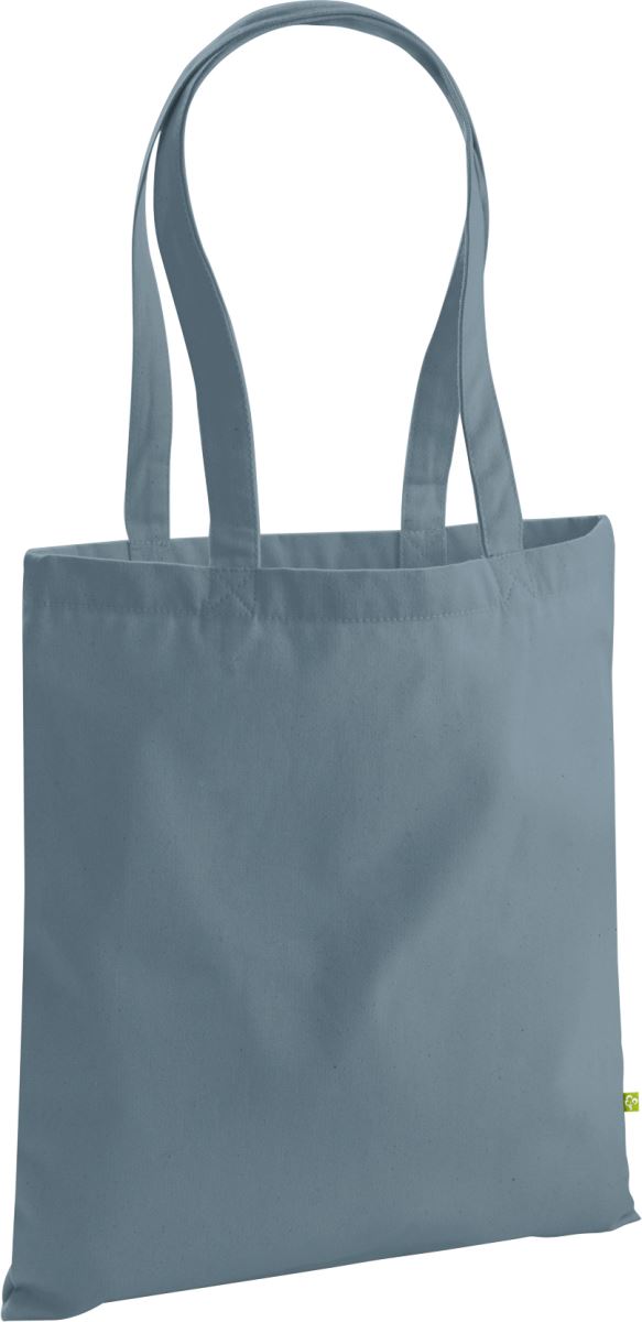 EarthAware™ taška z bio bavlny - dusty blue
