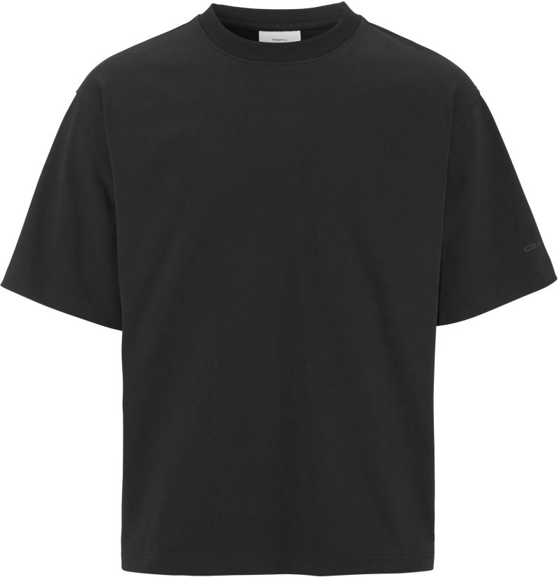 Levně Pánské těžké tričko - black