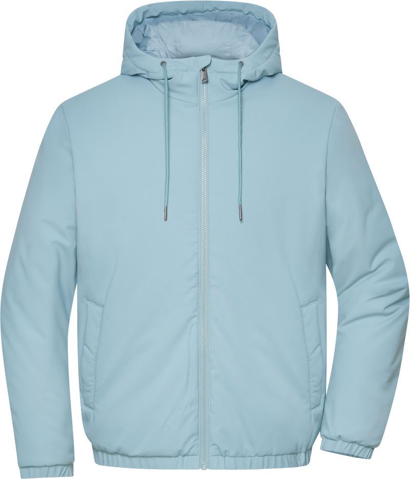 Levně Pánská bomber bunda - milky blue