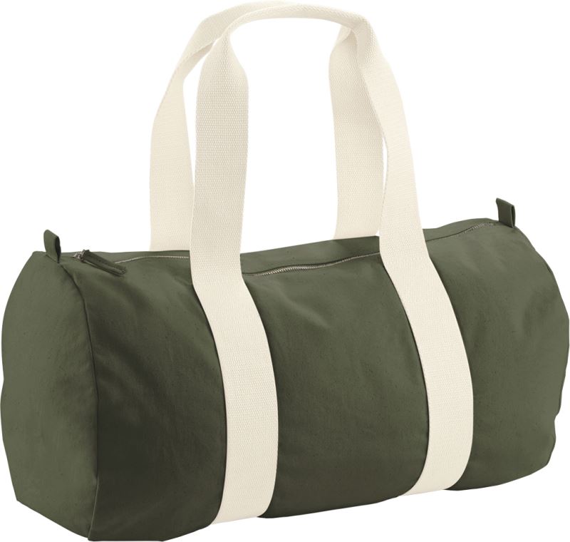 Levně Kulatá sportovní taška EarthAware® - olive green