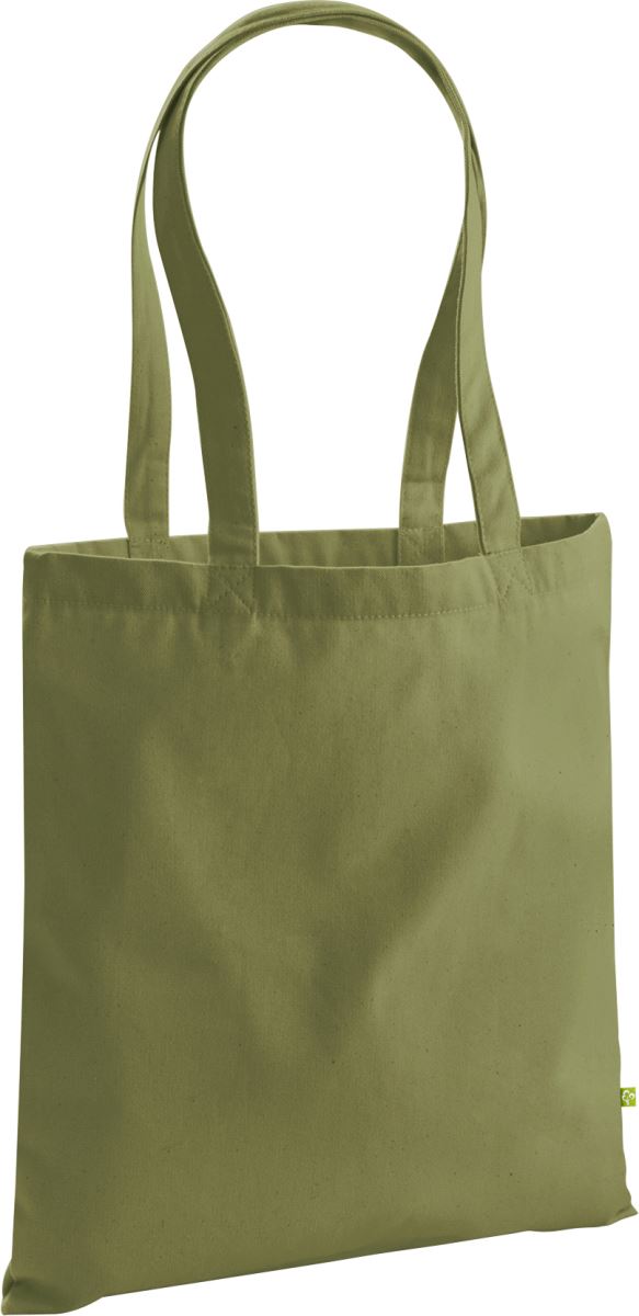 EarthAware™ taška z bio bavlny - bright olive