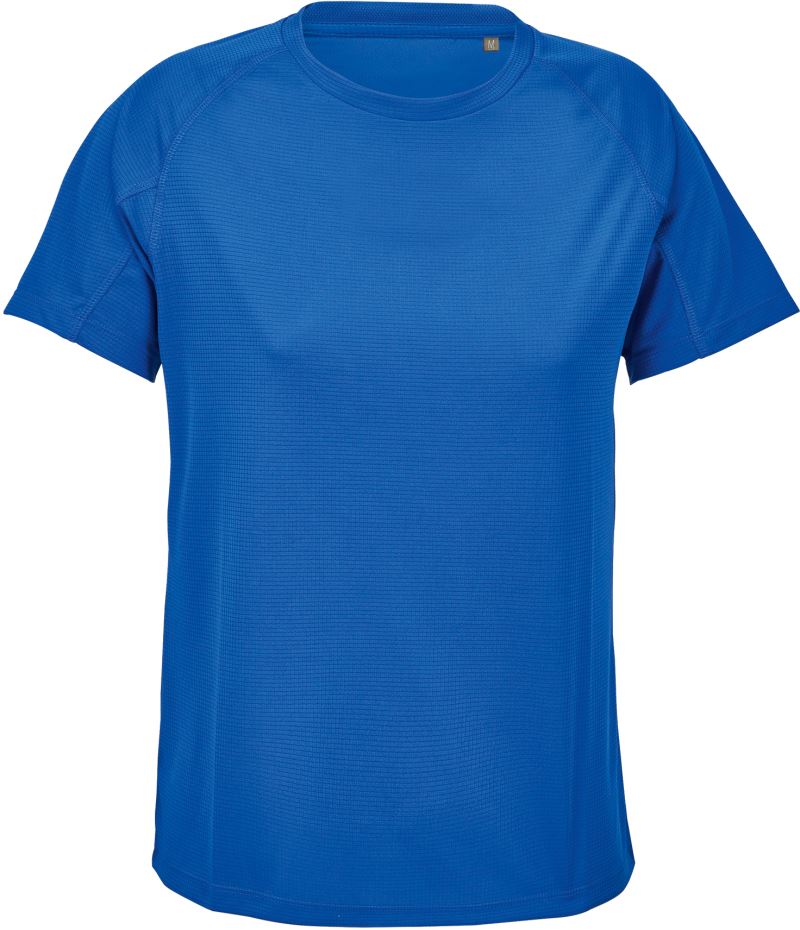 Levně Dámské raglánové sportovní tričko - royal blue