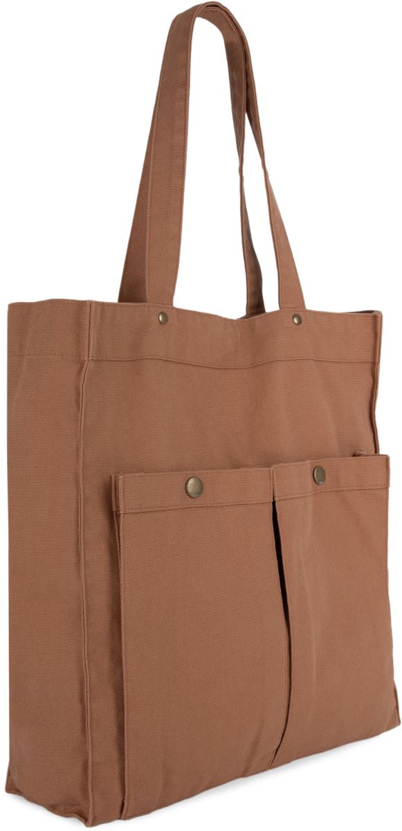 Levně Bavlněná taška - washed russet