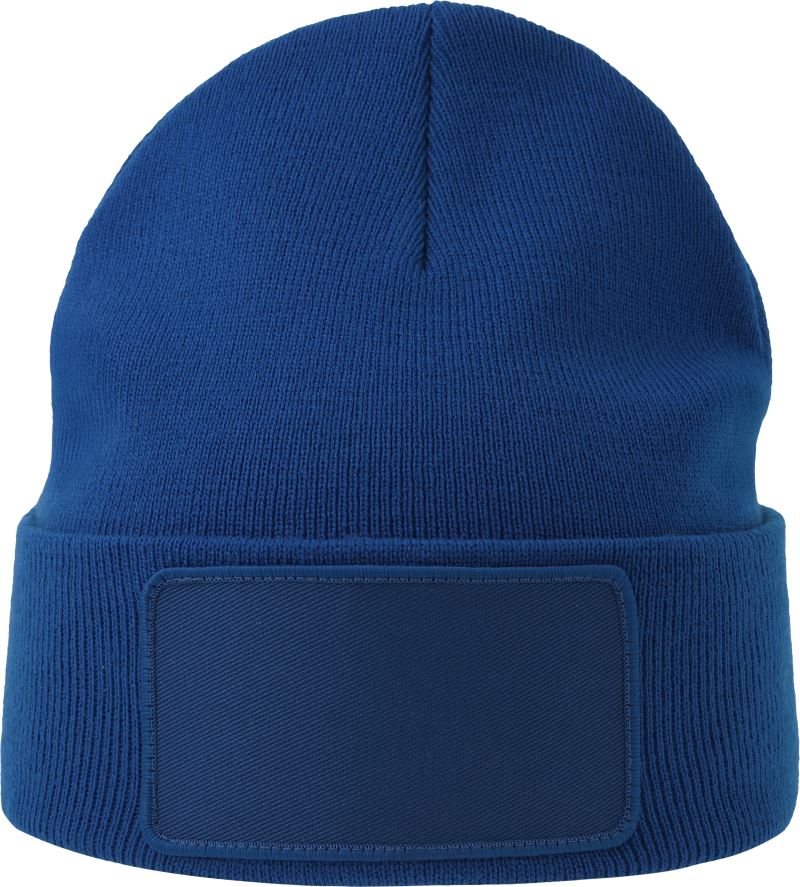 Levně Pletená čepice patch - royal