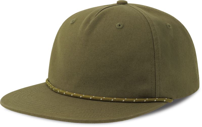 Levně 5 panelová baseballová kšiltovka - olive