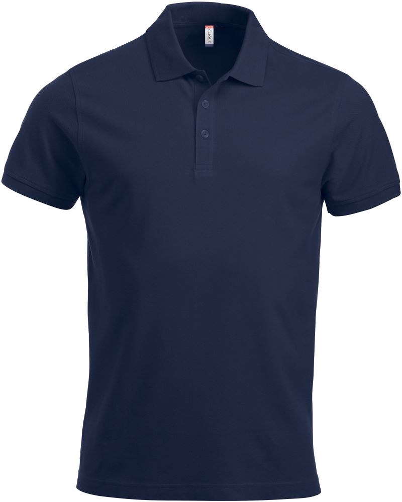 Levně Pánské piqué polo z těžké bavlny - dark navy