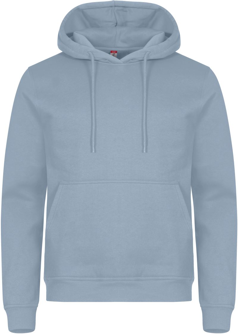 Levně Unisex mikina s kapucí - soft blue