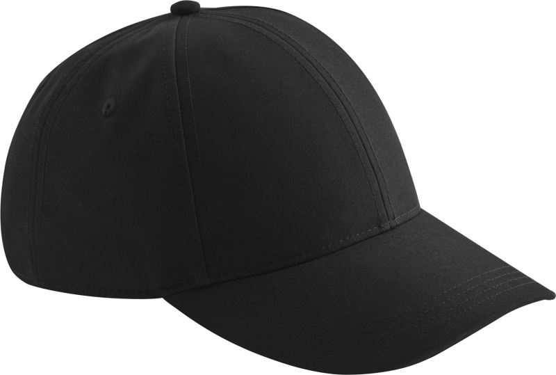Levně Vodoodpudivá 6 panelová kšiltovka - black