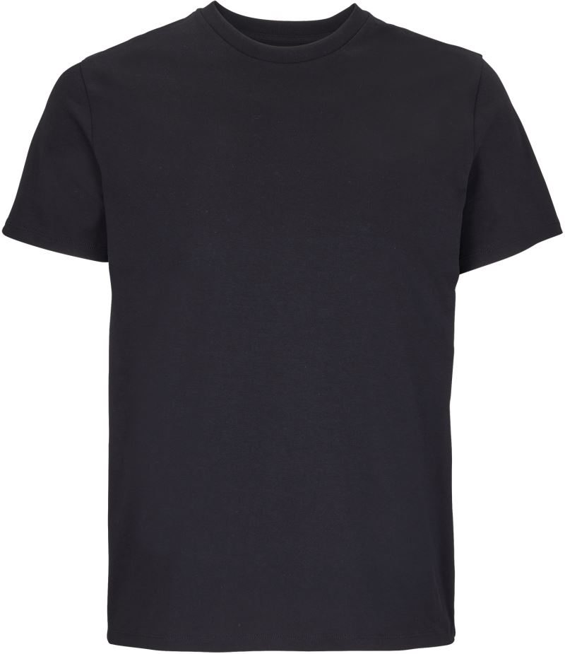 Levně Unisex tričko z těžké bavlny - deep black