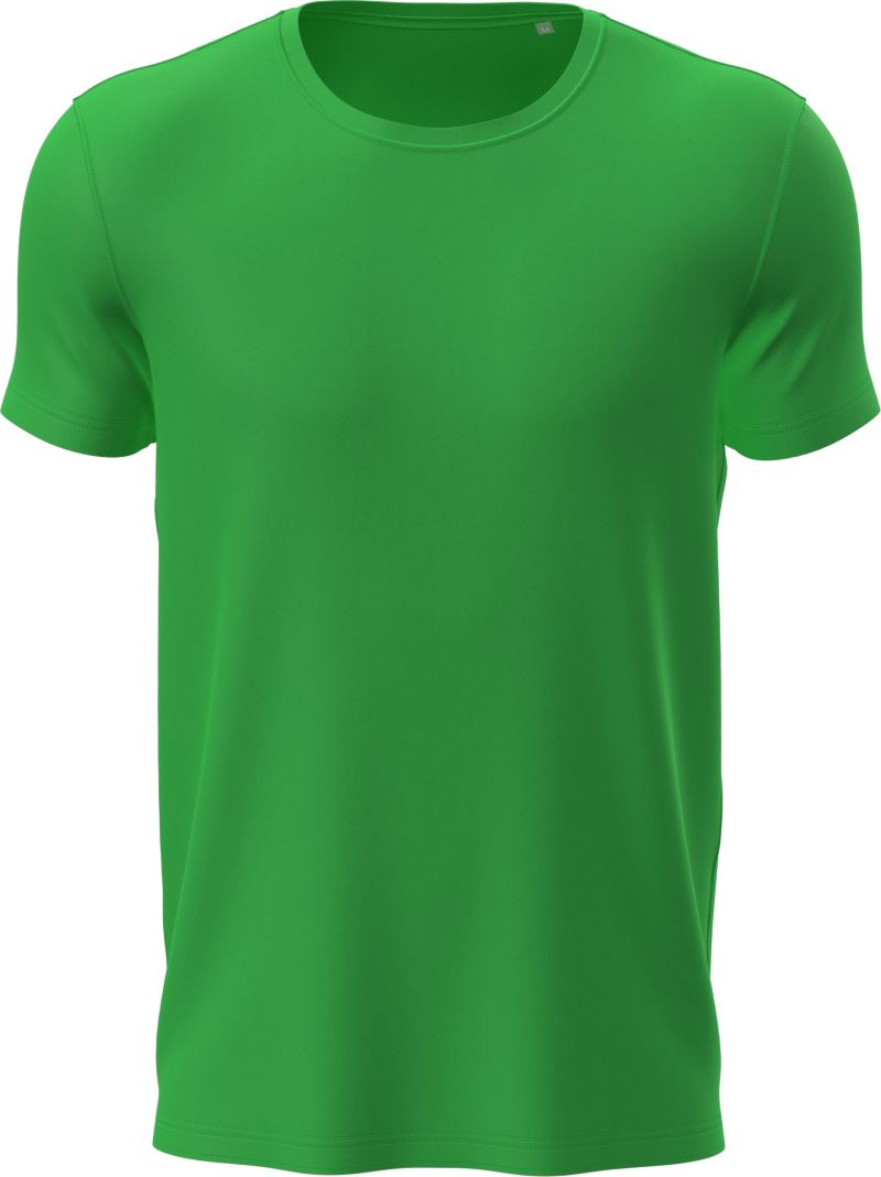 Levně Pánské sportovní tričko Interlock - kelly green