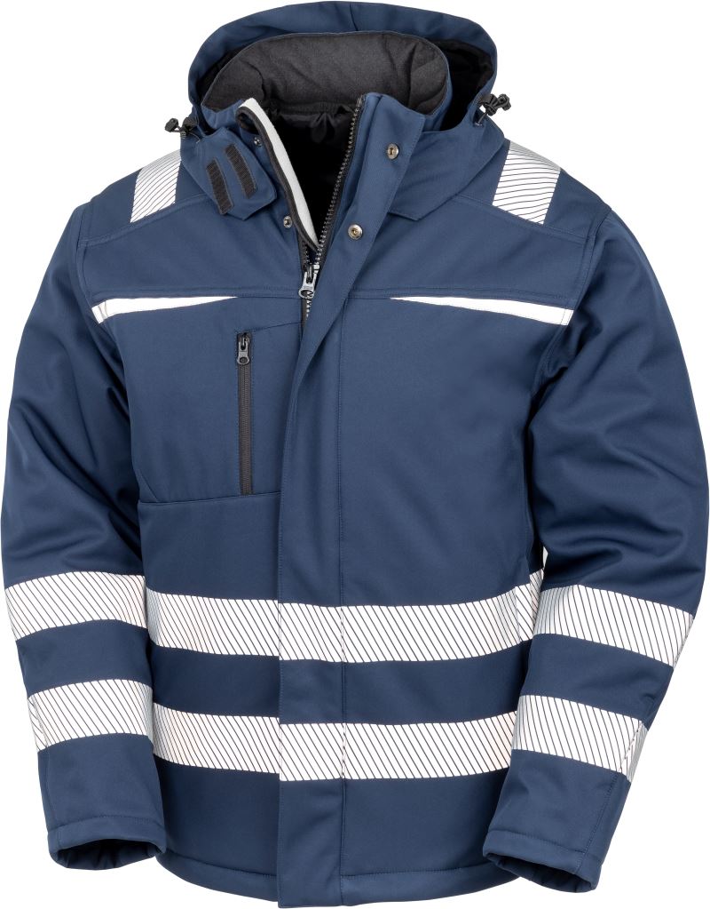 Levně Pracovní softshellová bunda "Dynamic" - navy