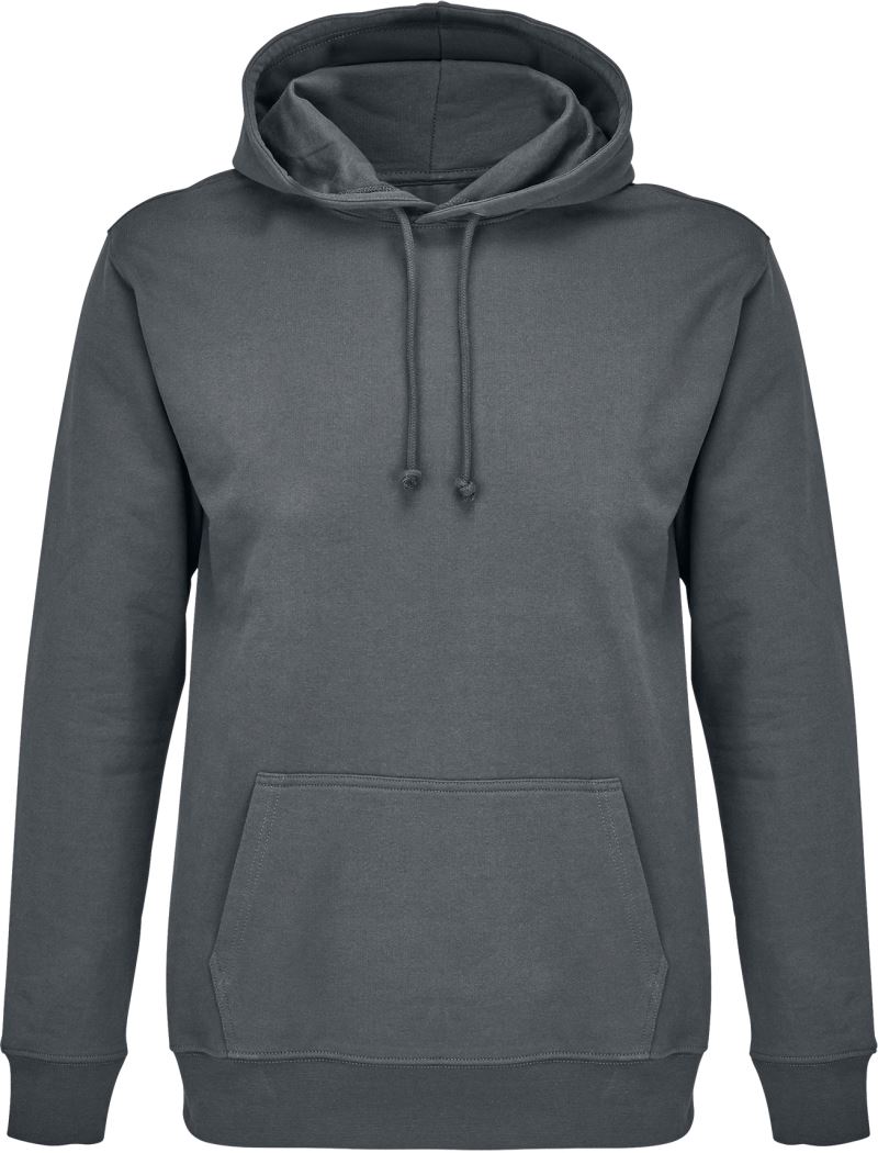 Levně Unisex mikina s kapucí - mouse grey