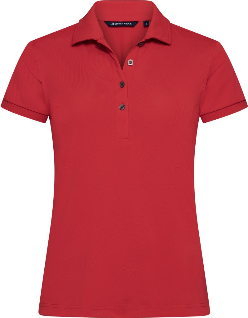 Levně Dámské funkční polo - red