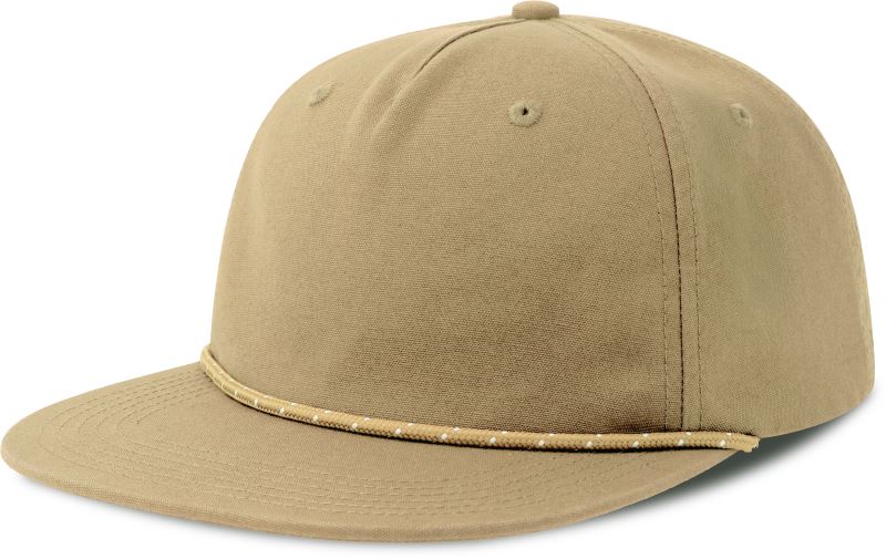 Levně 5 panelová baseballová kšiltovka - khaki