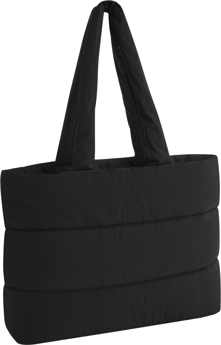 Levně Nákupní taška "Quilted Tote" - black