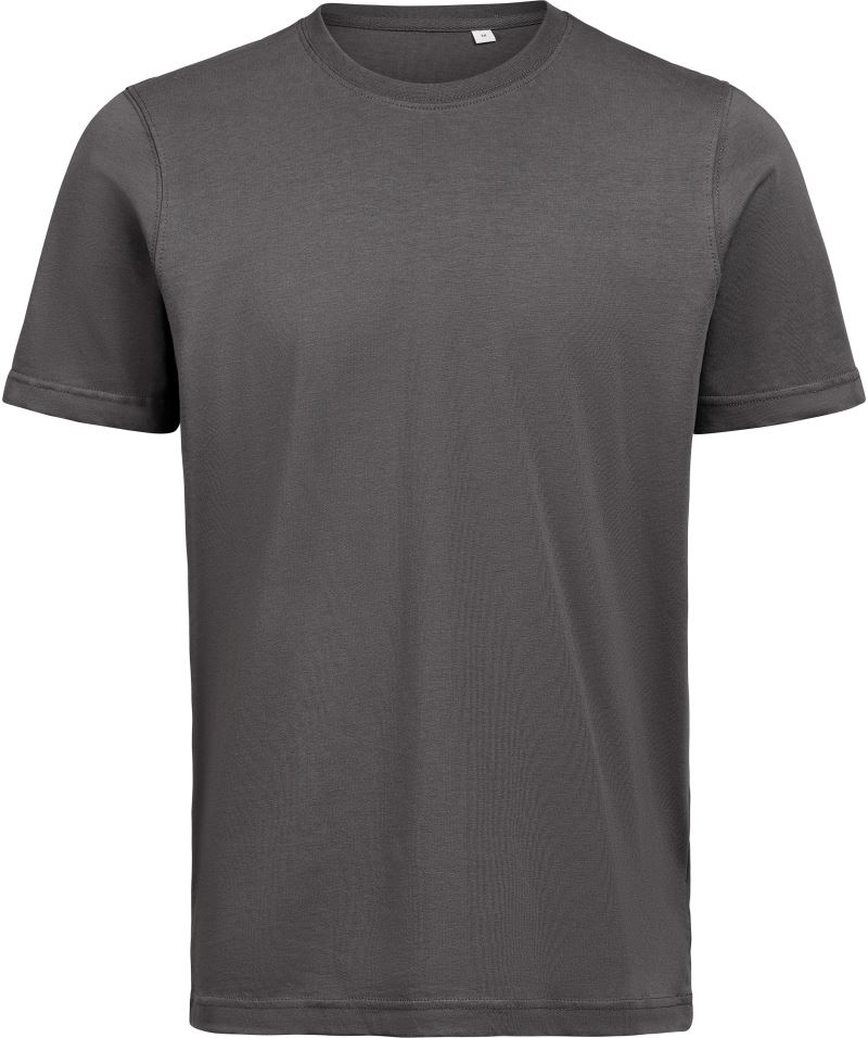 Levně Unisex tričko z těžké bavlny - charcoal