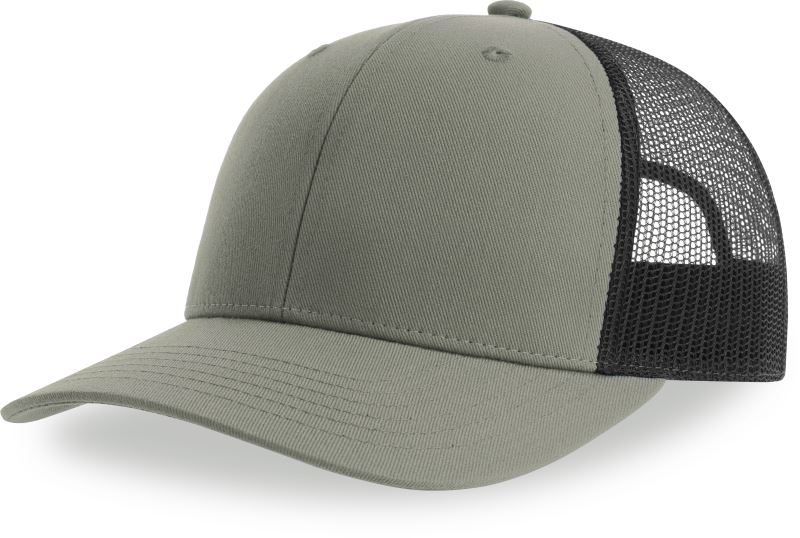 Levně 6 panelová Trucker kšiltovka - grey/black