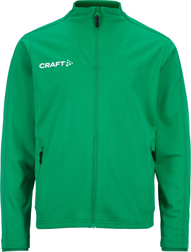 Levně Dětská tréninková bunda - team green