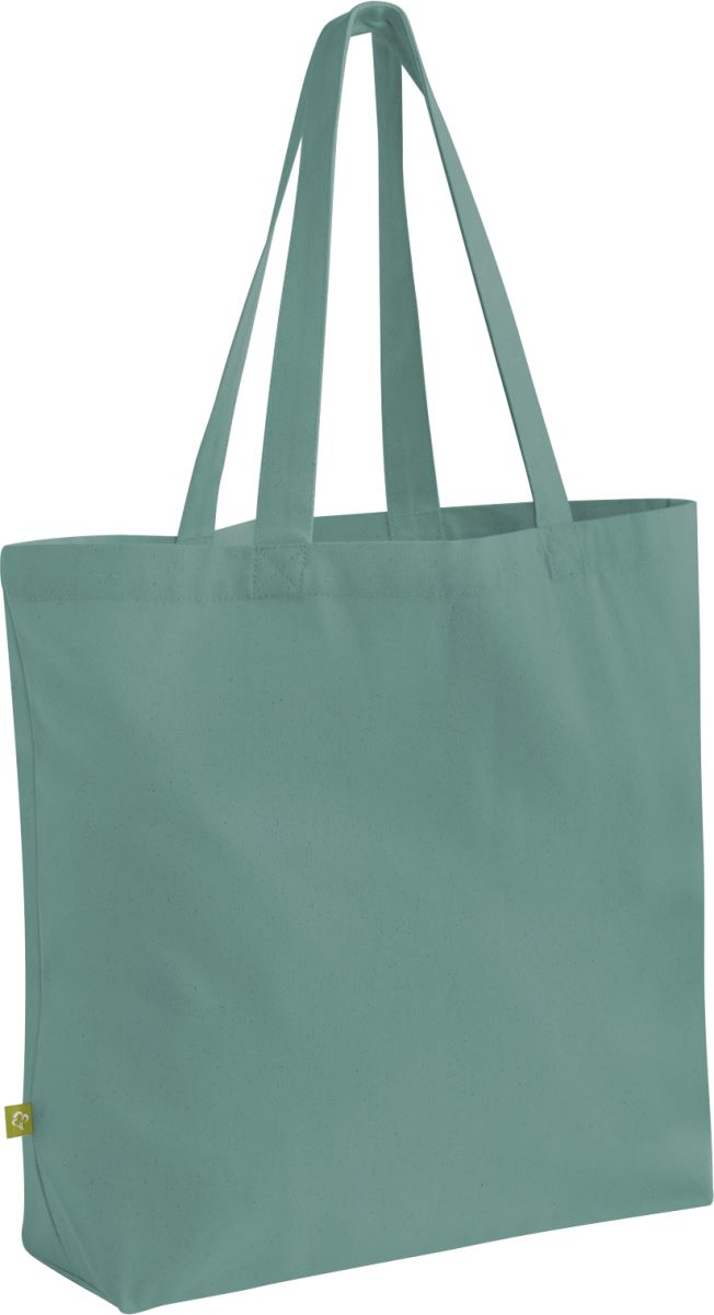 Levně EarthAware™ taška z bio bavlny - sage green