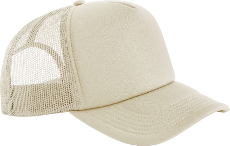 Levně 5 Panelová pěnová kšiltovka - stone