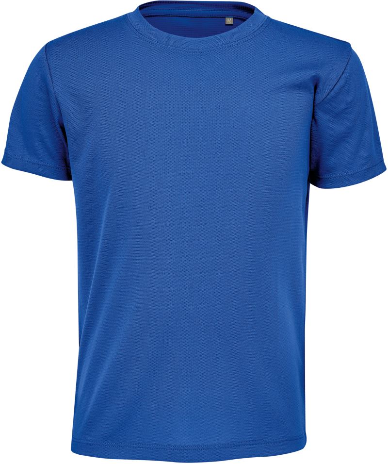 Levně Dětské piqué sportovní tričko - royal blue