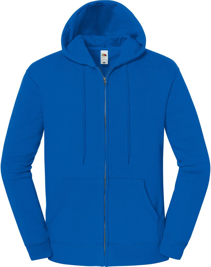 Levně Mikina s kapucí z těžké bavlny - royal blue