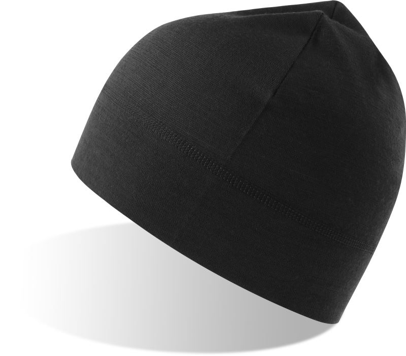 Levně Merino pletená čepice - black