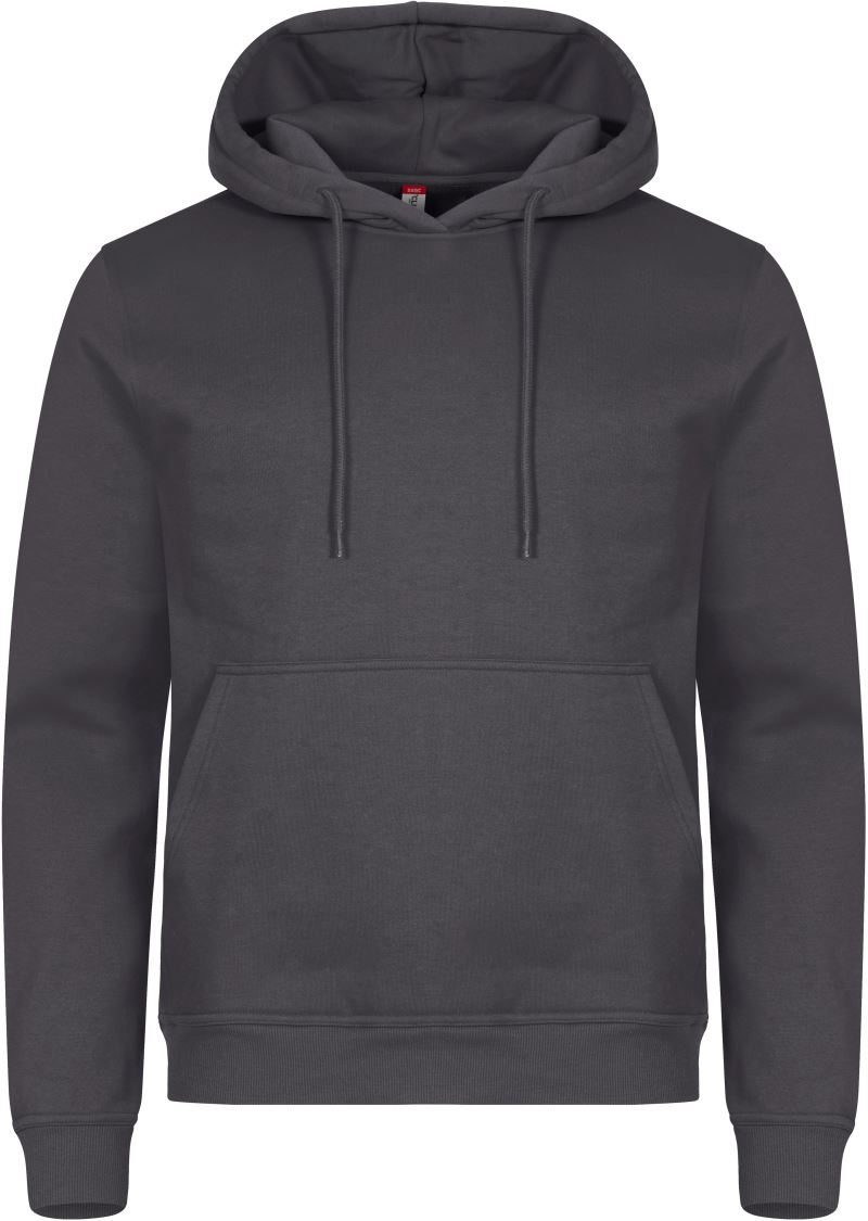 Levně Unisex mikina s kapucí - metal grey