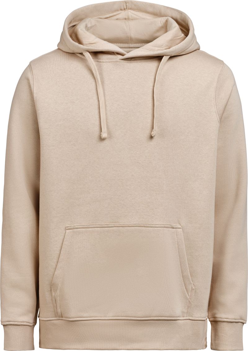 Levně Unisex mikina s kapucí - latte