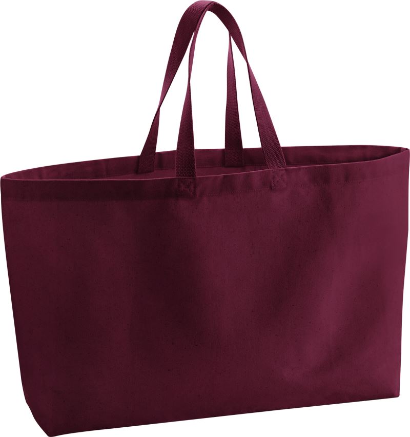 Levně Plátěná taška - burgundy