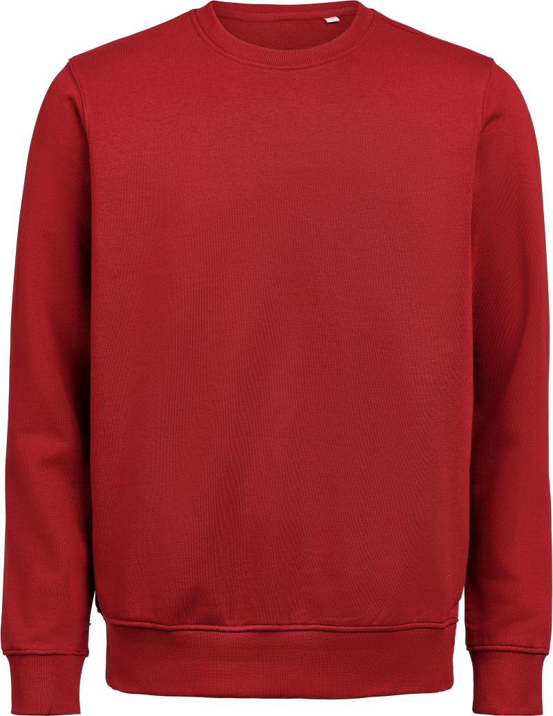 Levně Těžká unisex mikina - brick
