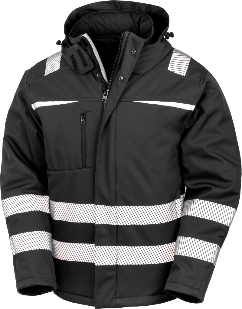 Levně Pracovní softshellová bunda "Dynamic" - black