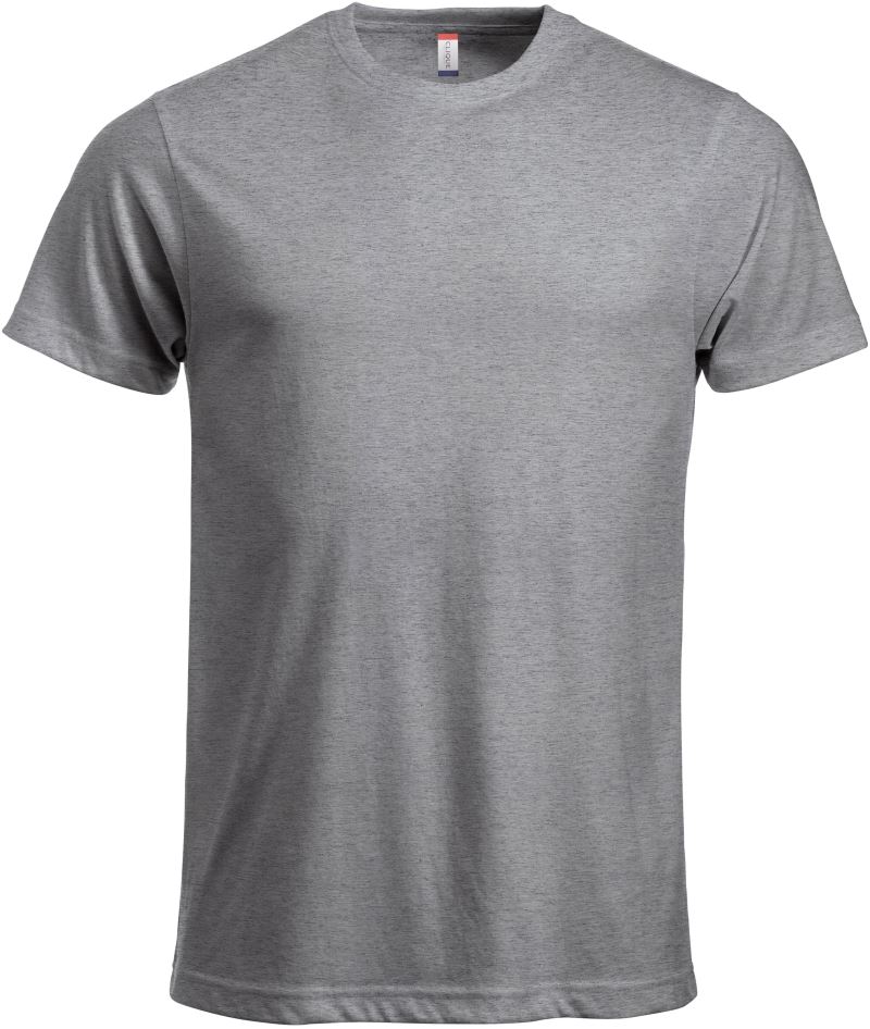 Levně Pánské tričko - grey melange
